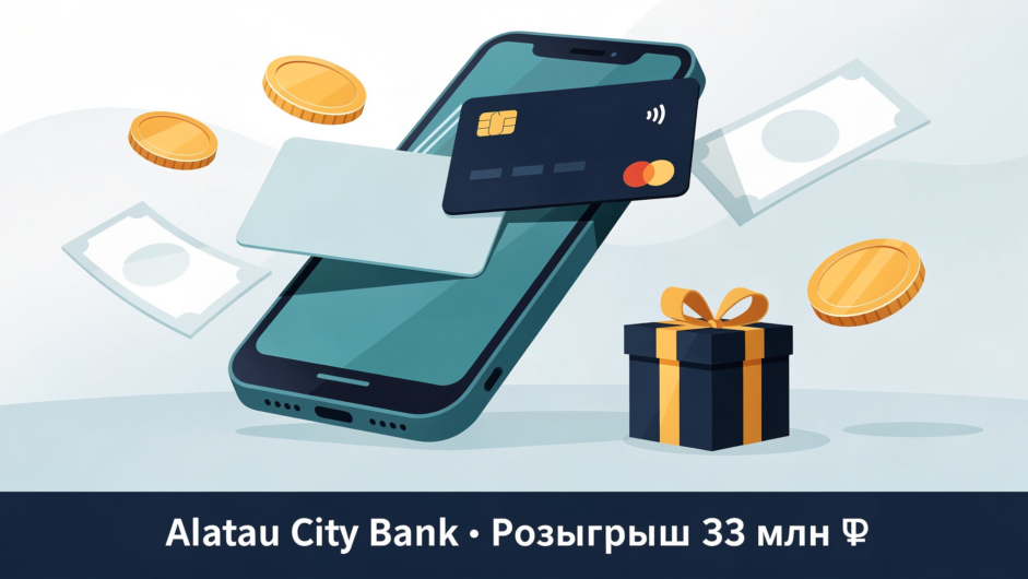 Alatau City Bank разыгрывает 33 млн тенге: как участвовать