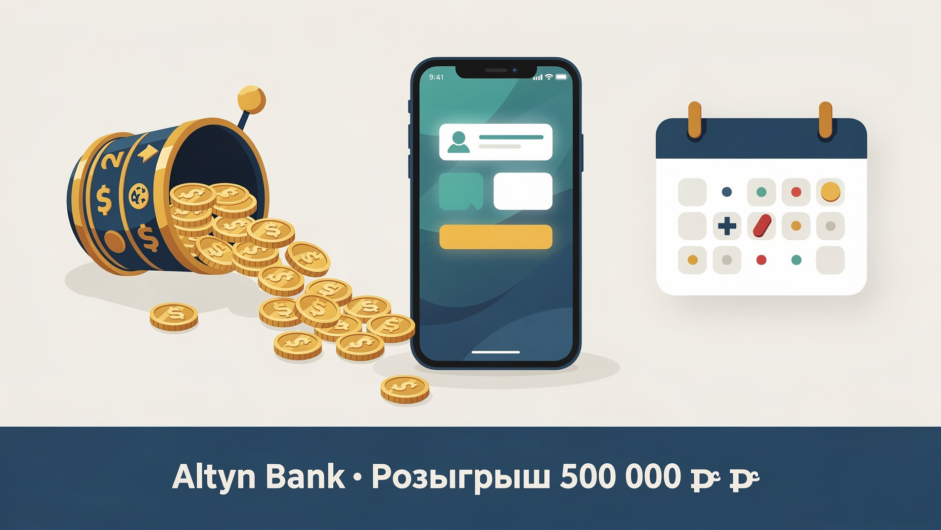 Altyn Bank разыгрывает до 500 000 ₸ на погашение кредита
