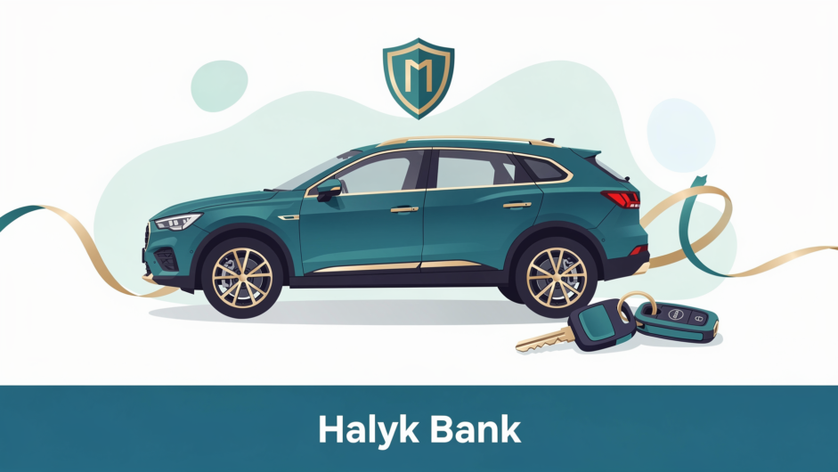 Halyk дарит сигнализацию за автокредит на Kia Sportage